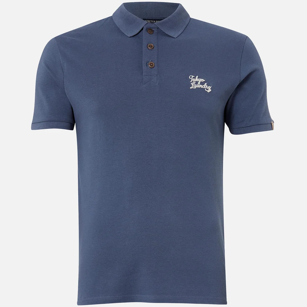 Tokyo Laundry Men's Winterfield Polo Shirt - Vintage Indigo - S - Blau Bild 1