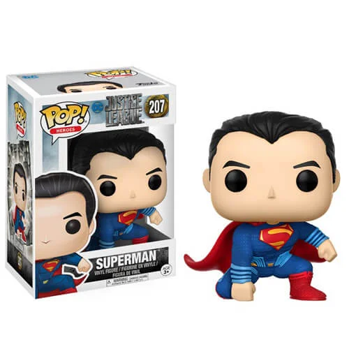 Justice League Superman Pop! Vinyl Figur Bild 1