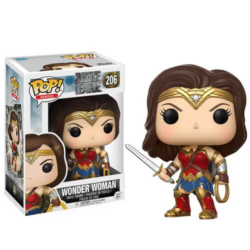 Justice League Wonder Woman Pop! Vinyl Figur Bild 1