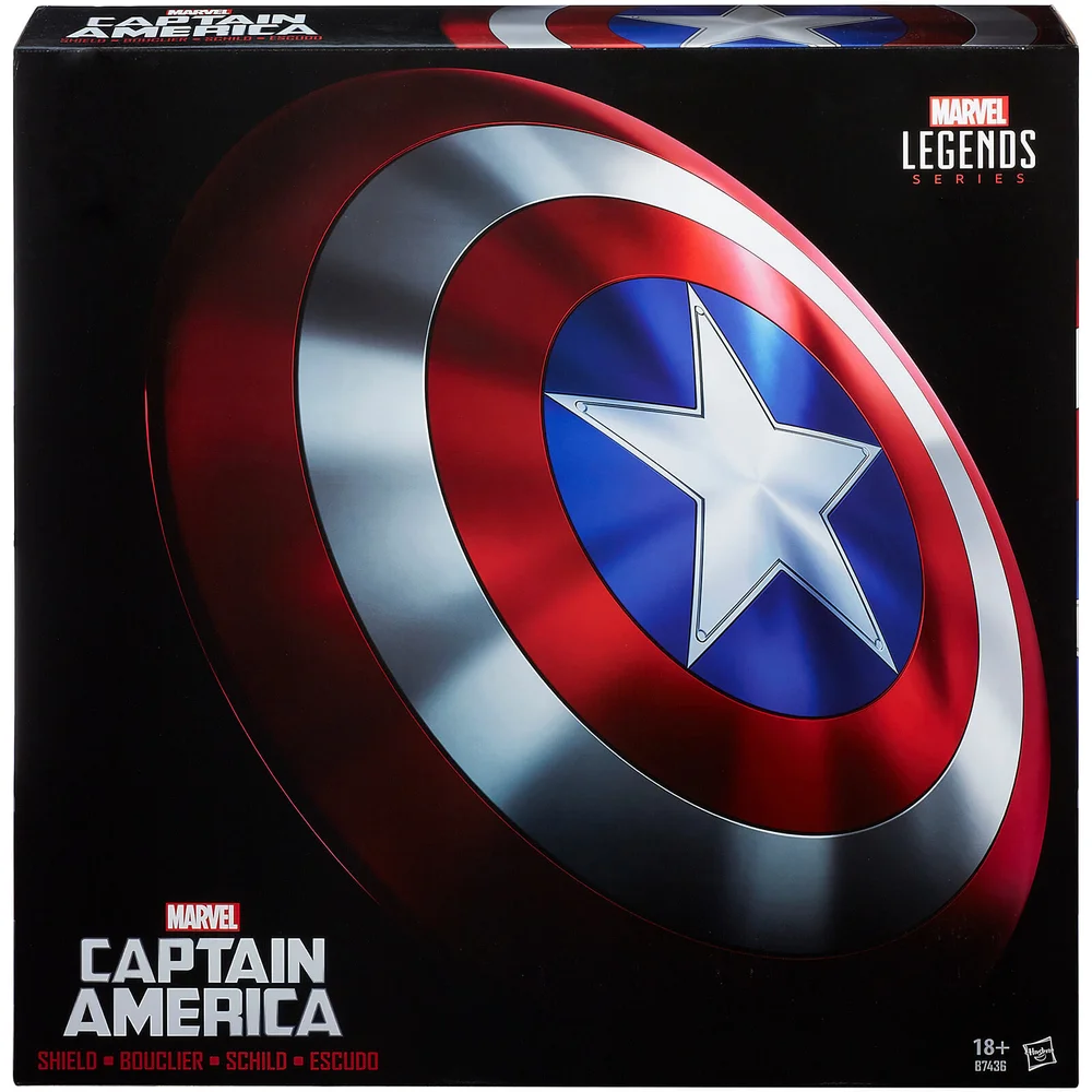 Hasbro Marvel Legends Avenders: Captain America Schild 1:1 Replik Bild 1