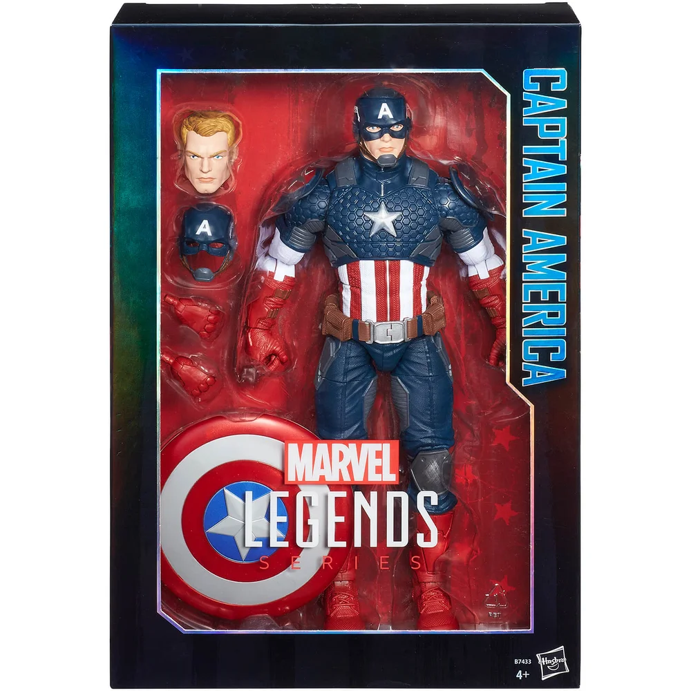 Marvel Legends Avengers: Captain America 12 Inch Action Figure Bild 1