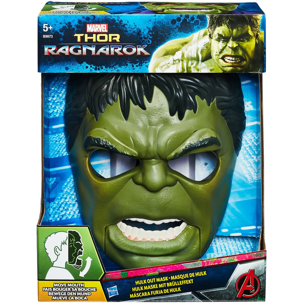 Marvel Avengers Thor: Ragnarok Hulk Mask Bild 1