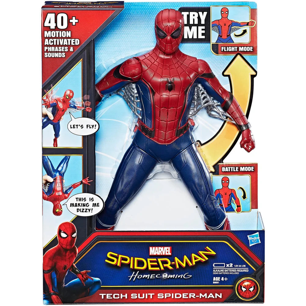 Marvel Spider-Man: Homecoming Tech Suit Spider-Man Action Figure Bild 1