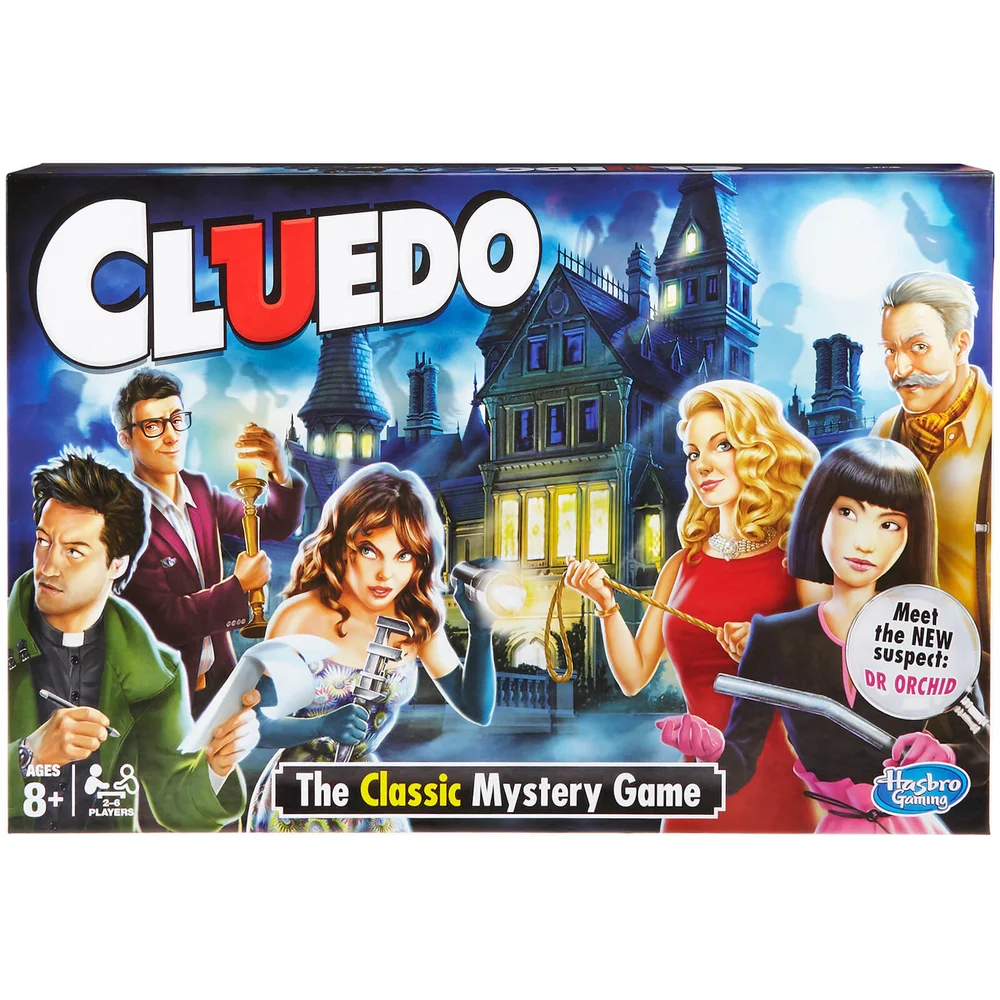 Hasbro Spiele Cluedo das klassische Mystery-Spiel Bild 1