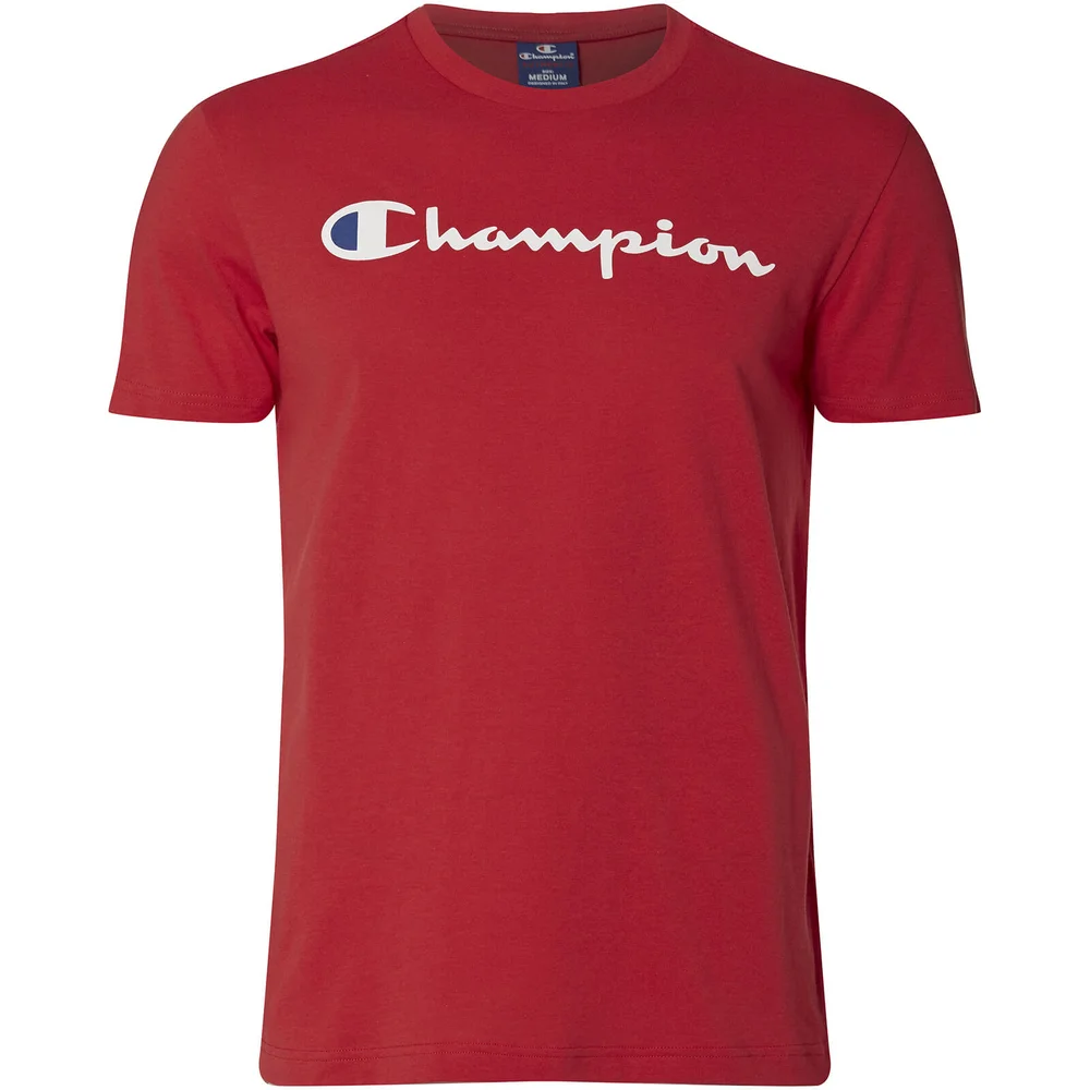Champion Men's Logo T-Shirt - Red - S Bild 1