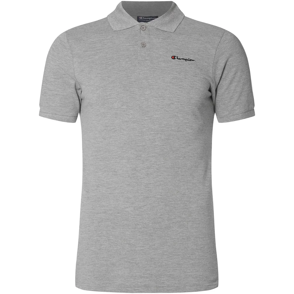 Champion Men's Polo Shirt - Grey - S - Grau Bild 1