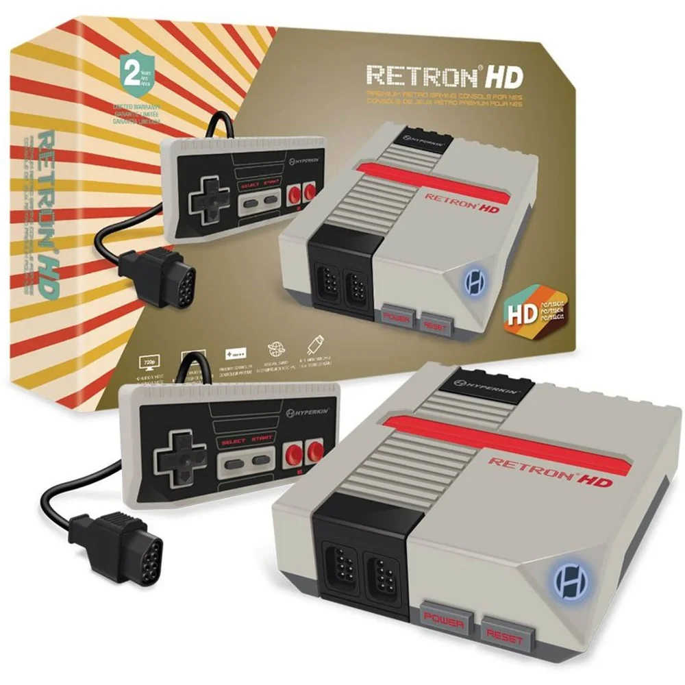 Hyperkin RetroN 1 HD Gaming Konsole - Grau Bild 1
