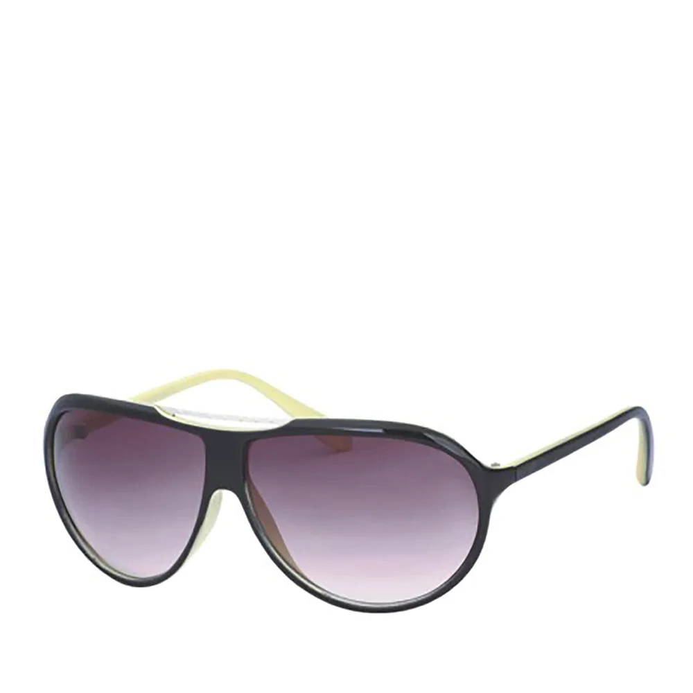 Men's Wrap Sunglasses - Black Bild 1