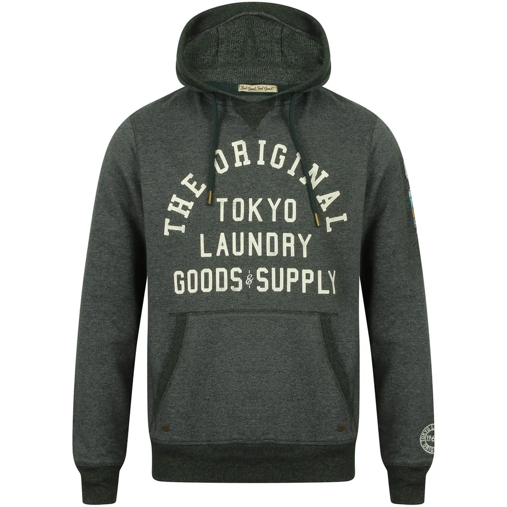 Tokyo Laundry Men's Timberfield Hoody - Hunter Green - S - Grün Bild 1