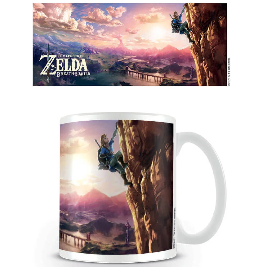 The Legend of Zelda: Breath of the Wild Coffee Mug (The Climb) Bild 1