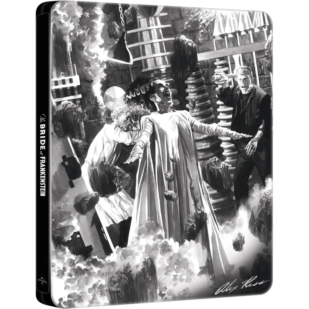 Frankensteins Braut: Alex Ross Kollektion - Zavvi UK Exklusives Limited Edition Steelbook Bild 1