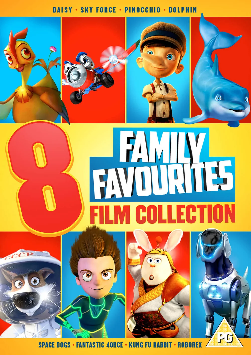 8 Film Family Boxset Bild 1