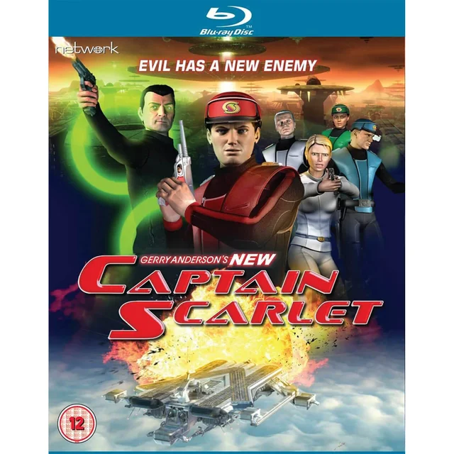 Neu Captain Scarlet - Die komplette Serie