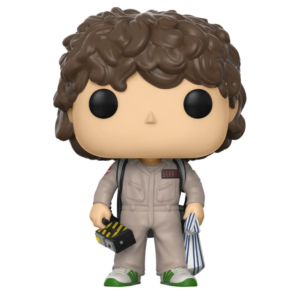 Stranger Things Ghostbusters Dustin Pop! Vinyl Figur Bild 1
