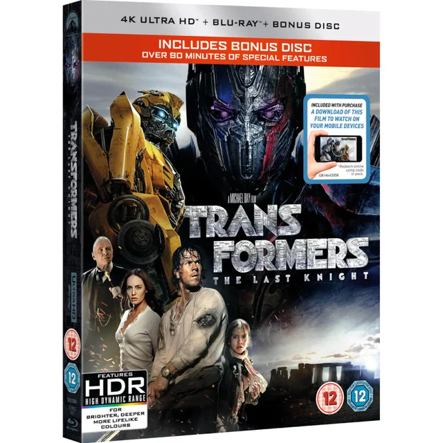 Transformers: The Last Knight - 4K Ultra HD (inkl. digitalem Download)