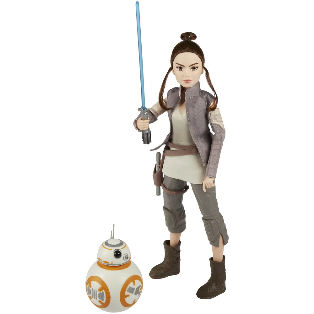 Hasbro Star Wars Forces of Destiny Rey of Jakku and BB8 Action Figures Bild 1