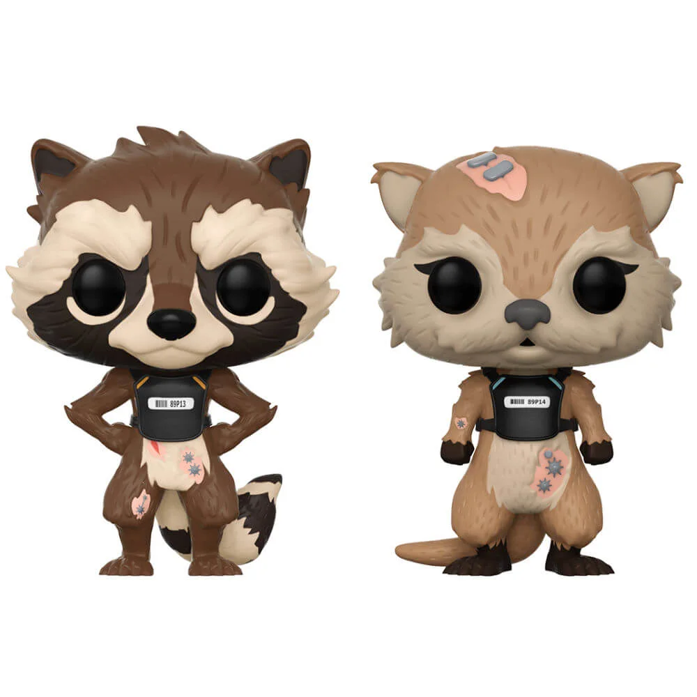 Guardians of the Galaxy Tell Tales Rocket & Lylla 2-pack Pop! Vinyl Figures Bild 1