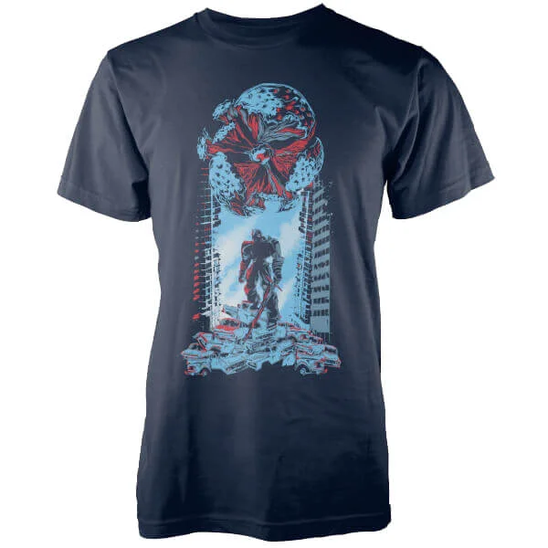 Fallen Heroes Men's Navy T-Shirt - S - Marineblau Bild 1