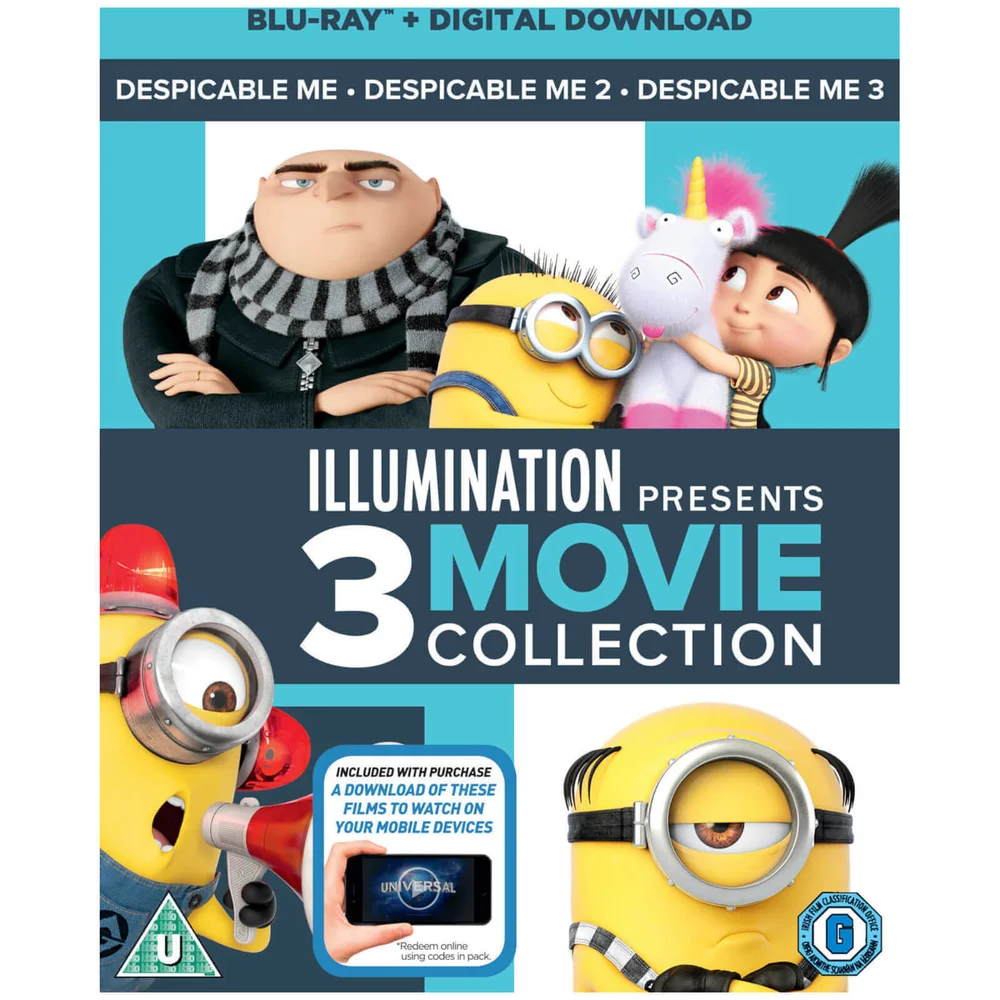 Ich - Einfach unverbesserlich 1-3 Boxset (inkl. digitalem Download) Bild 1