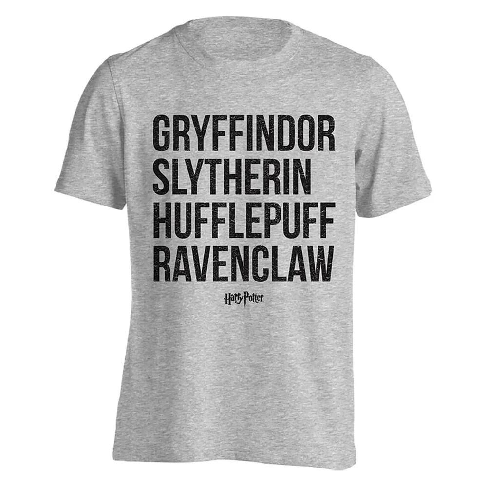 Harry Potter House Names Männer T-Shirt - Grau - S - Grau Bild 1