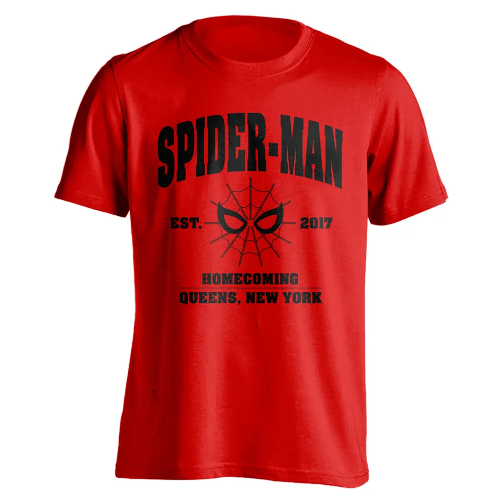 Marvel Spider-Man Homecoming Queens NY T-Shirt - Rot - S - Rot Bild 1