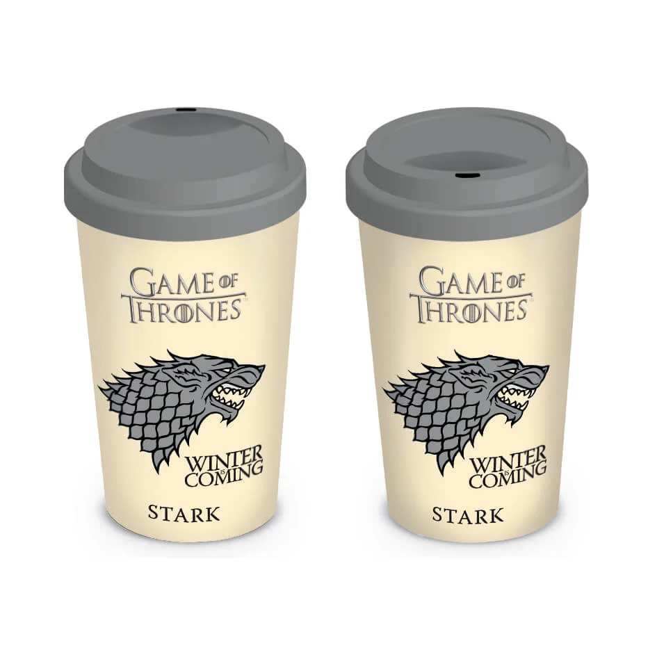 Game of Thrones House Stark Travel Mug Bild 1