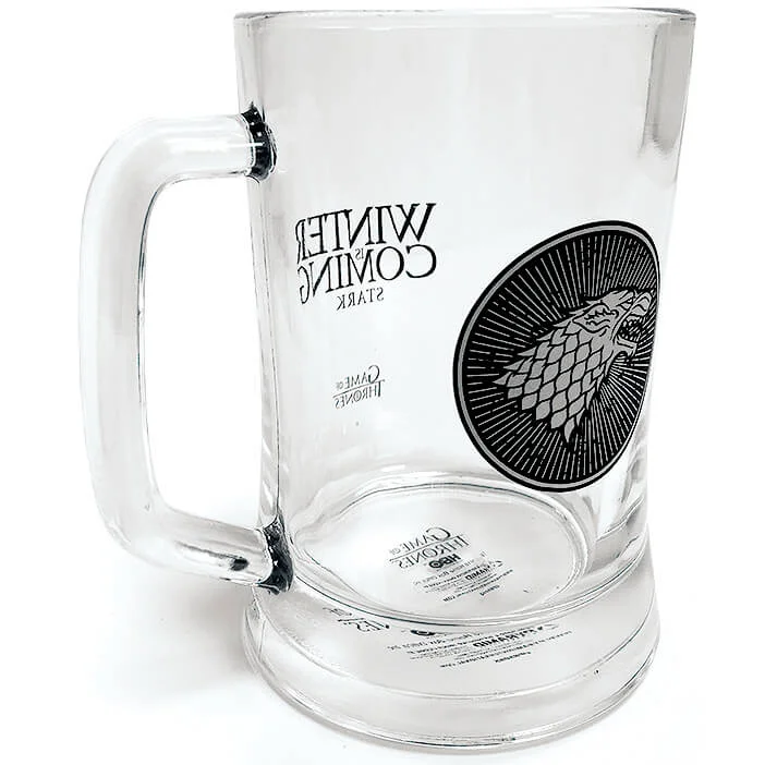 Game of Thrones Stark Glass Stein Bild 1