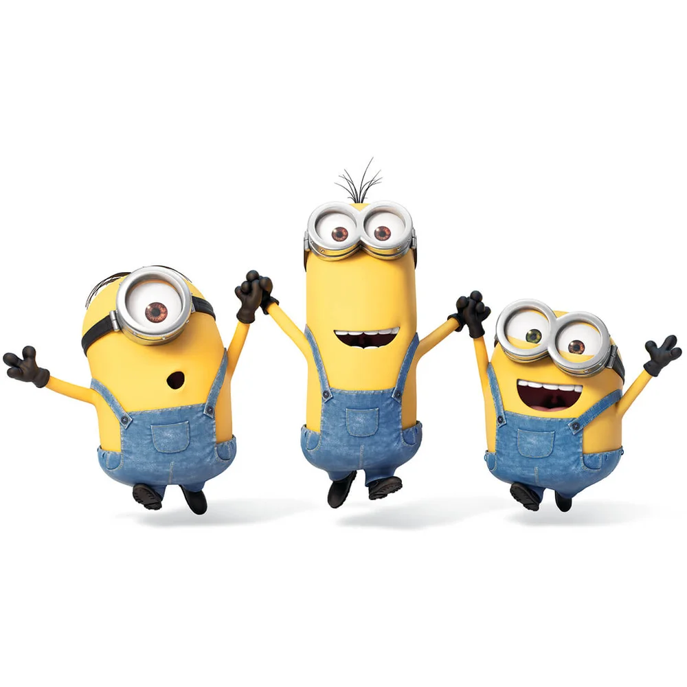 Despicable Me Minions Jump 50 x 100cm Canvas Print Bild 1
