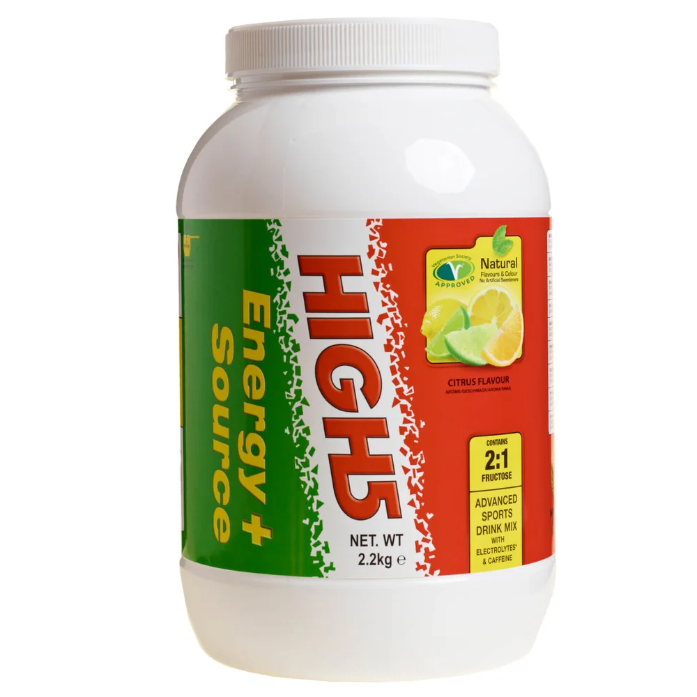 High5 Energy Source - 2.2kg Glas - 2.2kg - Becher - Citrus Bild 1