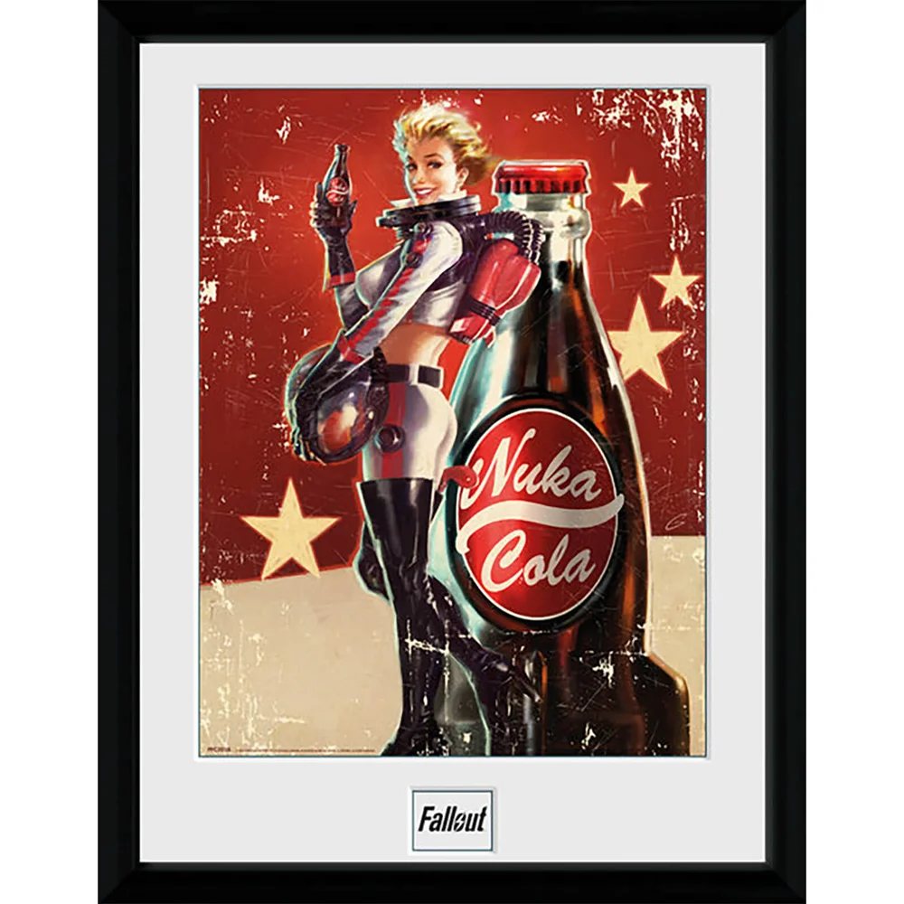 Fallout 4 Nuka Cola - 16 x 12 Inches Framed Photograph Bild 1