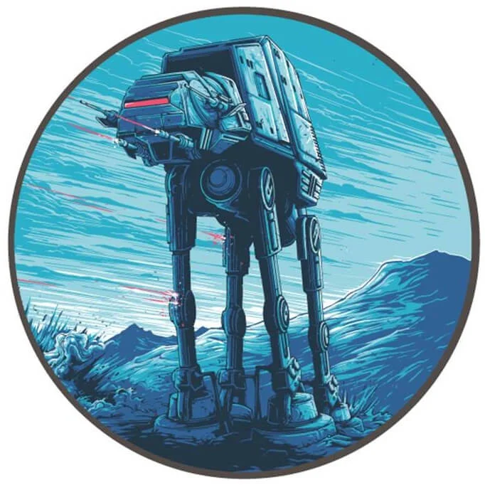 Attack Pattern Delta - Zavvi Exklusiver Star Wars Dan Mumford Enamel Pin (4cm Durchmesser) Bild 1