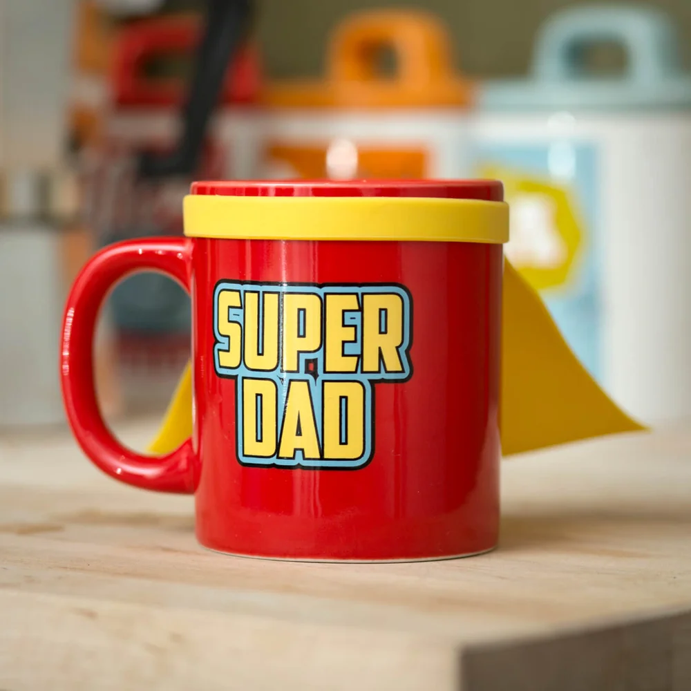 Tasse "Super Dad Mug" - inkl. Superheldenumhang Bild 1