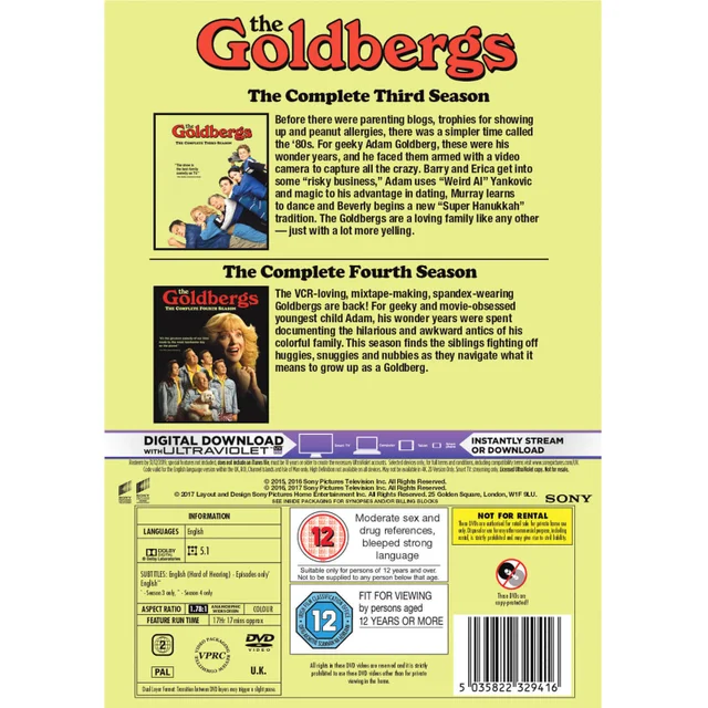 Die Goldbergs - Staffel 3-4