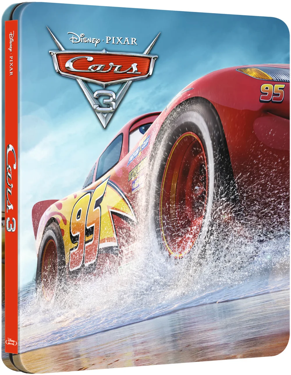 Cars 3 (3D + 2D) - Zavvi UK Exklusives Limited Edition Steelbook Bild 1