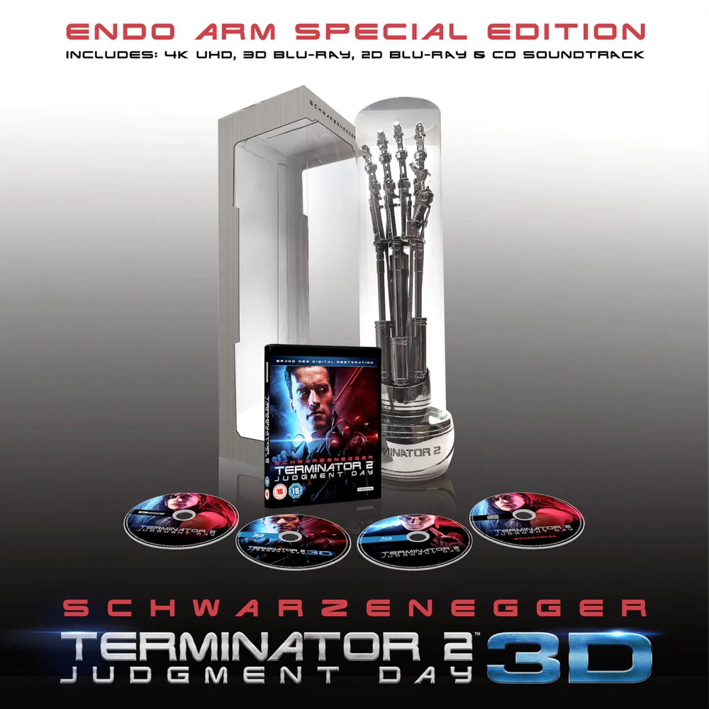 Terminator 2: Endoarm (4K + Blu-ray 3D + Blu-ray + CD) Bild 1
