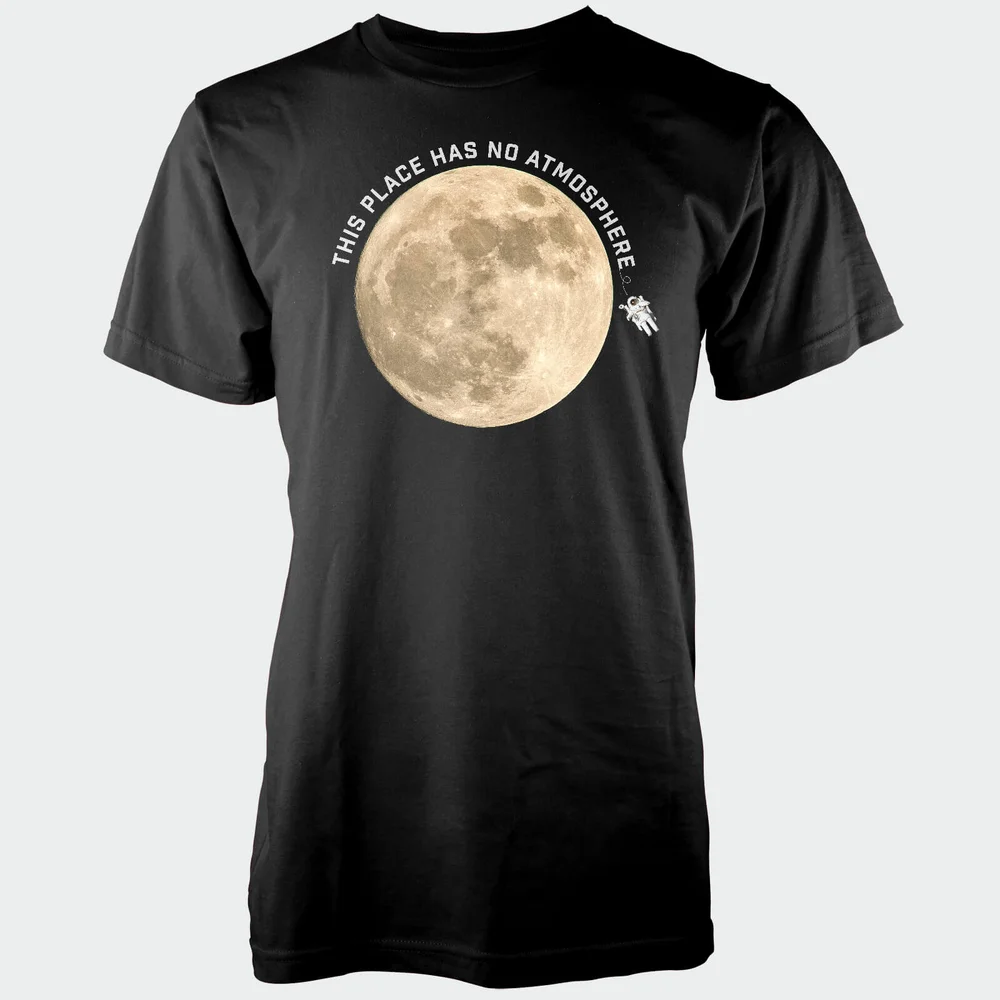 This Place Has No Atmosphere Black T-Shirt - S Bild 1