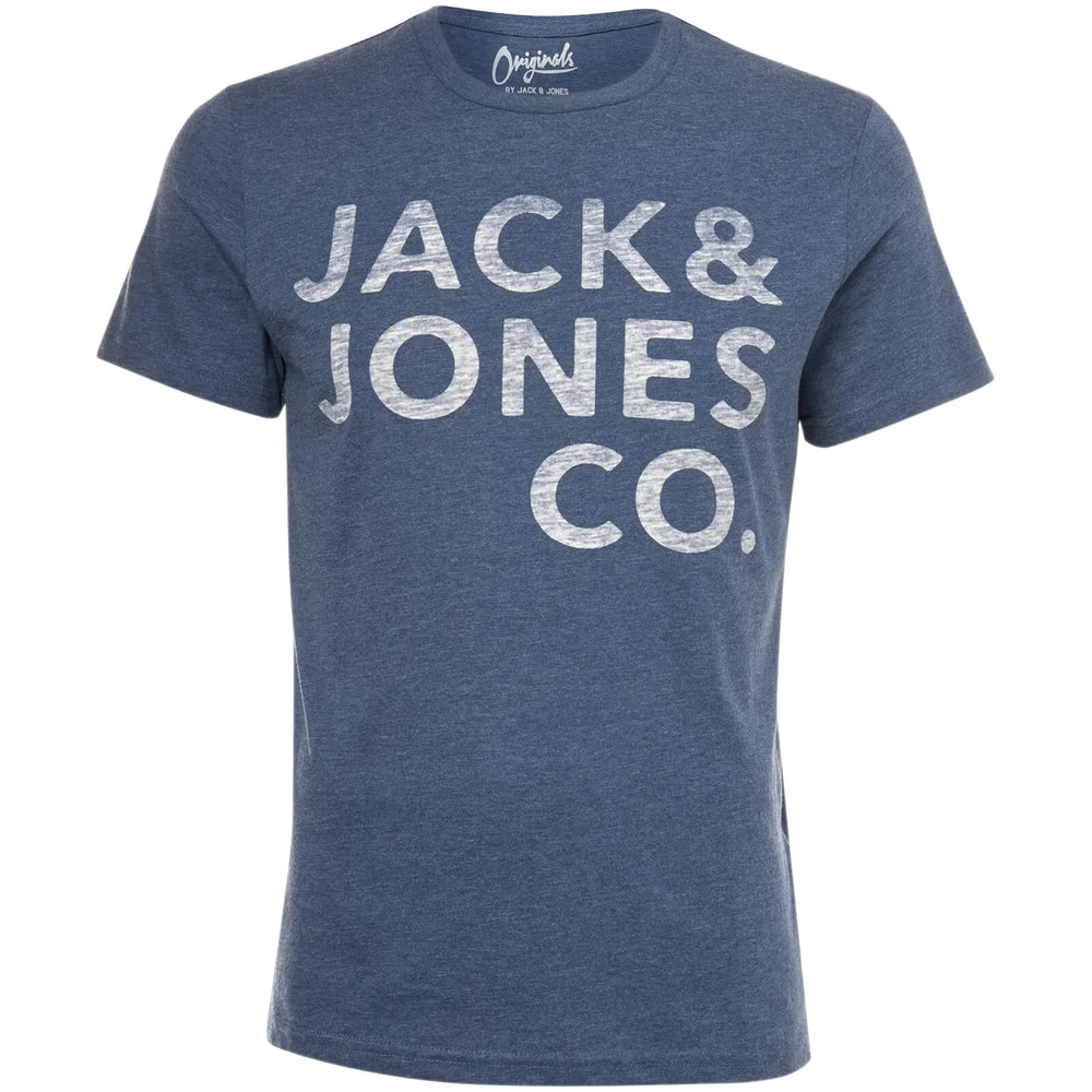 Jack & Jones Originals Men's Inner T-Shirt - Insignia Blue - S - Blau Bild 1