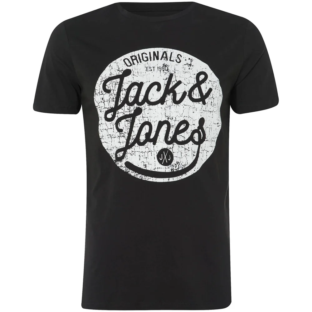 Jack & Jones Originals Men's Stood T-Shirt - Tap Shoe - S - Schwarz Bild 1