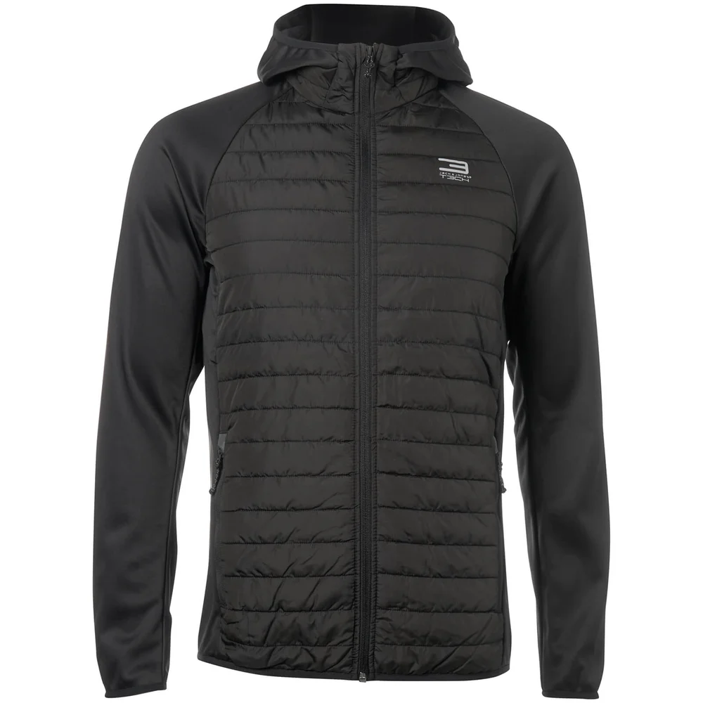 Jack & Jones Core Men's Multi Quilted Jacket - Black - S - Schwarz Bild 1