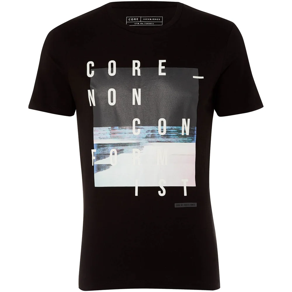 Jack & Jones Core Men's Octopus T-Shirt - Black - S - Schwarz Bild 1