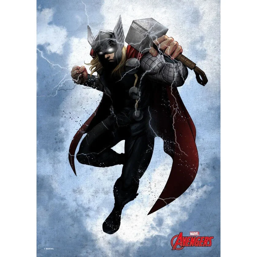 Marvel Comics Metal Poster - Dark Thor (32 x 45cm) Bild 1