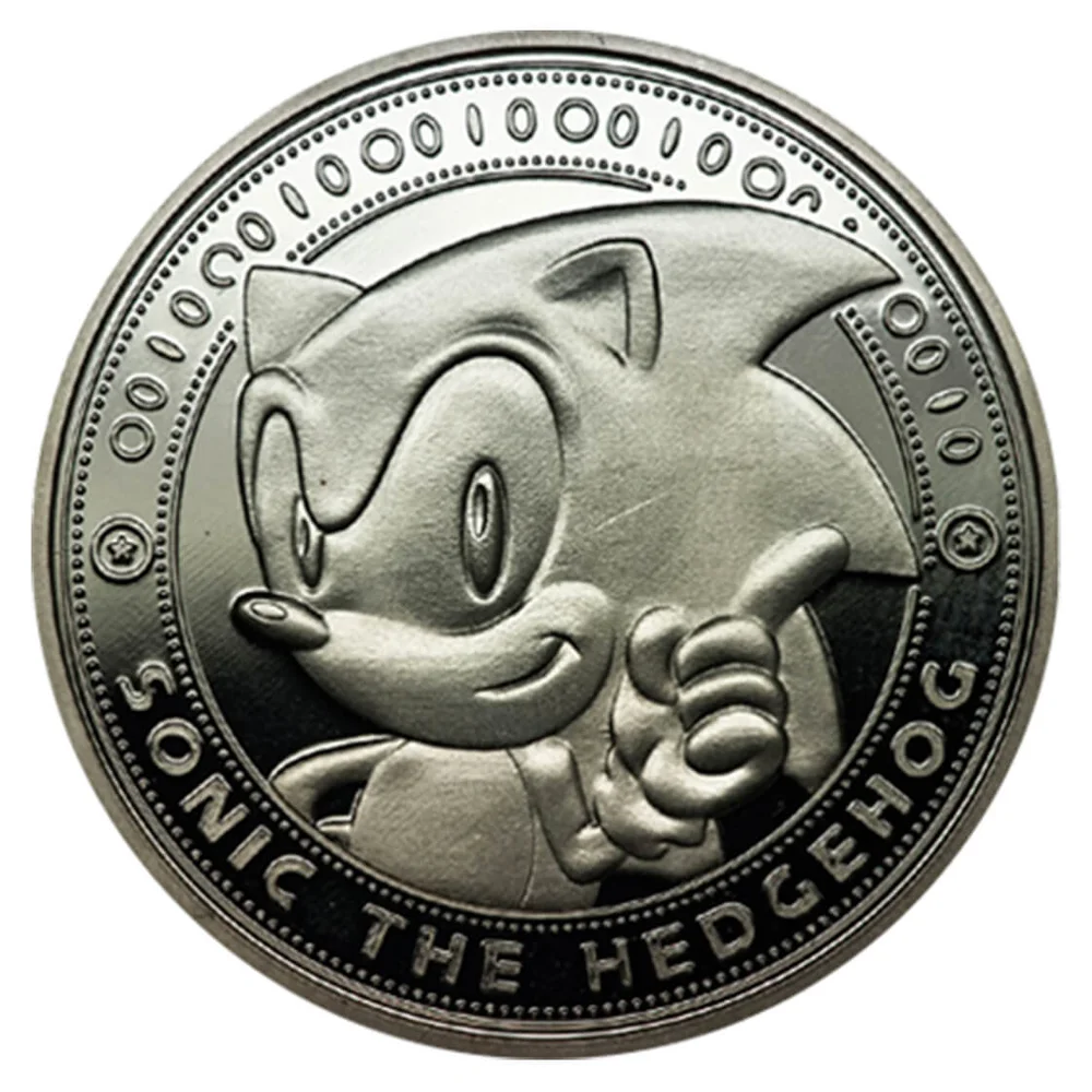 Sonic the Hedgehog Münze in limitierter Sammlerausgabe: Silberne Variante - Zavvi Exclusive Bild 1