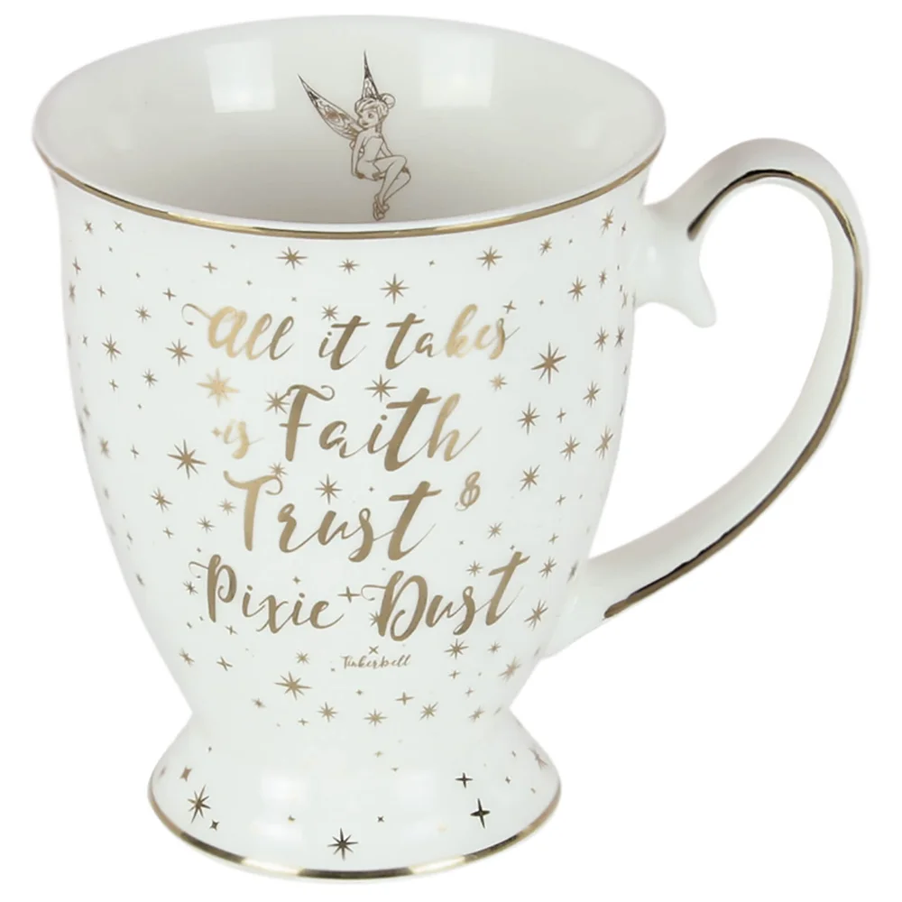 Disney Tinkerbell: „All it takes is Faith, Trust and Pixie Dust” Tasse Bild 1
