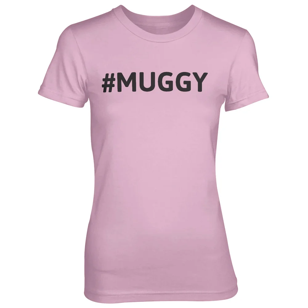 Hashtag Muggy Pink T-Shirt - S - Rosa Bild 1