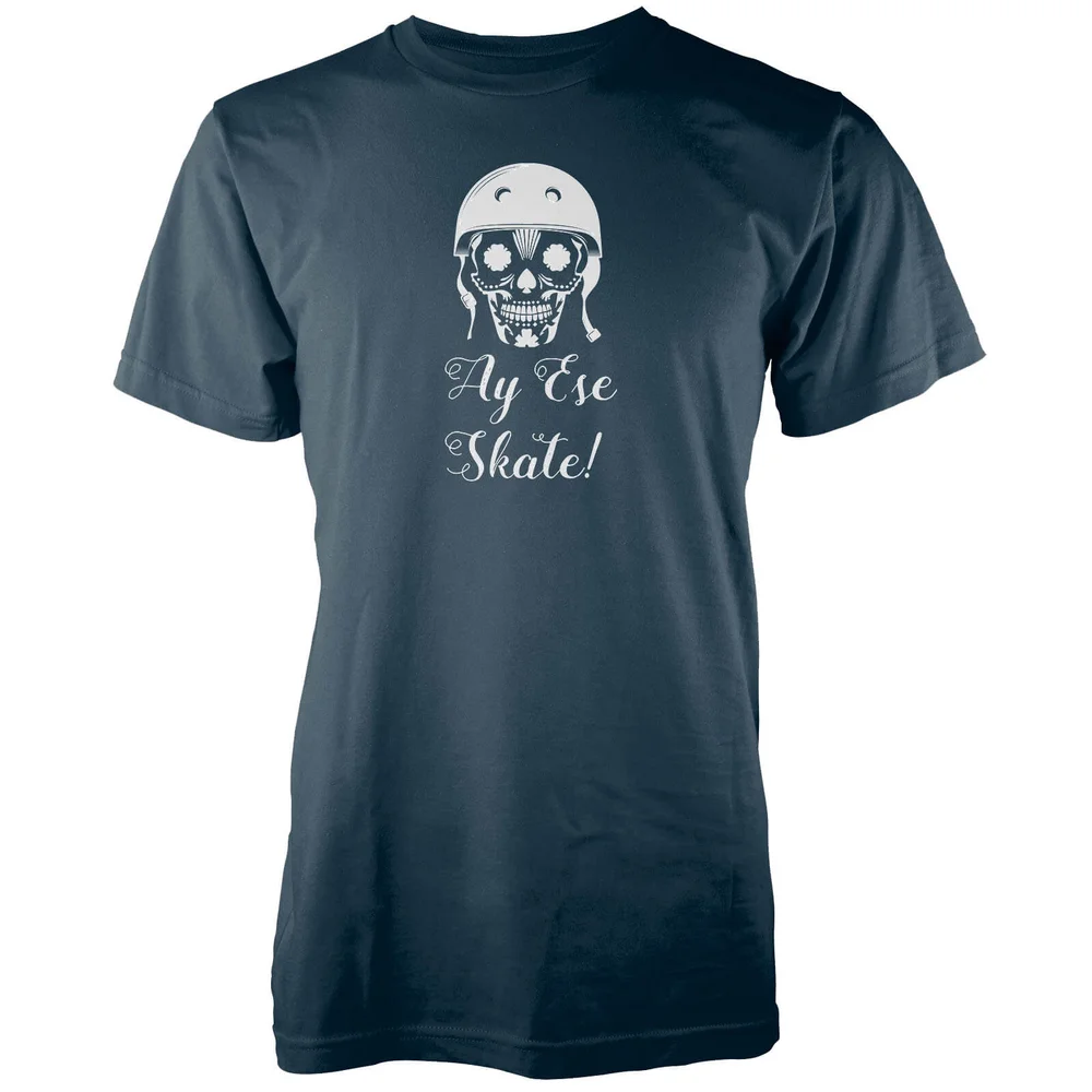 Ay Ese Skate! Navy T-Shirt - S - Marineblau Bild 1