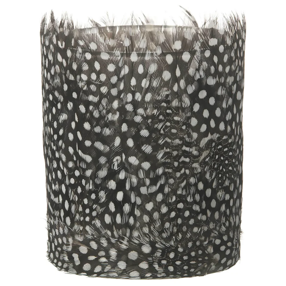Parlane Feather Tealight Holder (10 x 8cm) - Black Bild 1