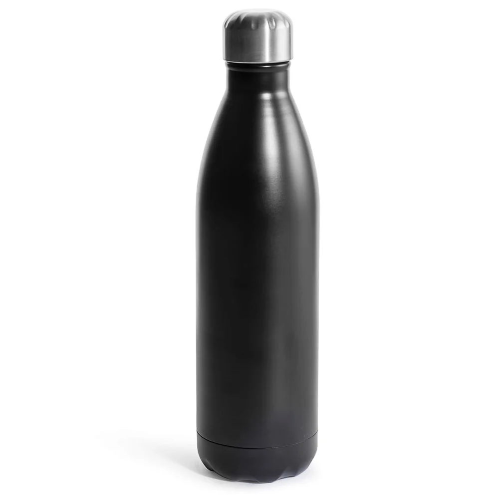 Sagaform Steel Hot and Cold Bottle - Black (75cl) Bild 1