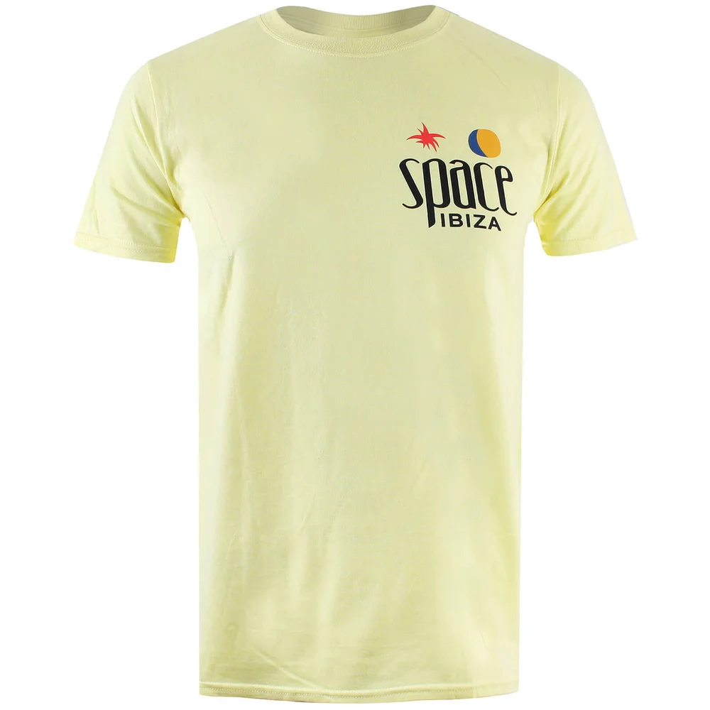 Space Ibiza Classic Logo Männer T-Shirt - Gelb - L - Gelb Bild 1