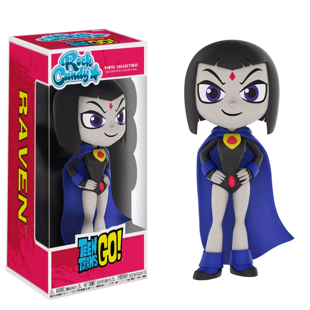 Teen Titans Go! Raven Rock Candy Vinyl Figure Bild 1