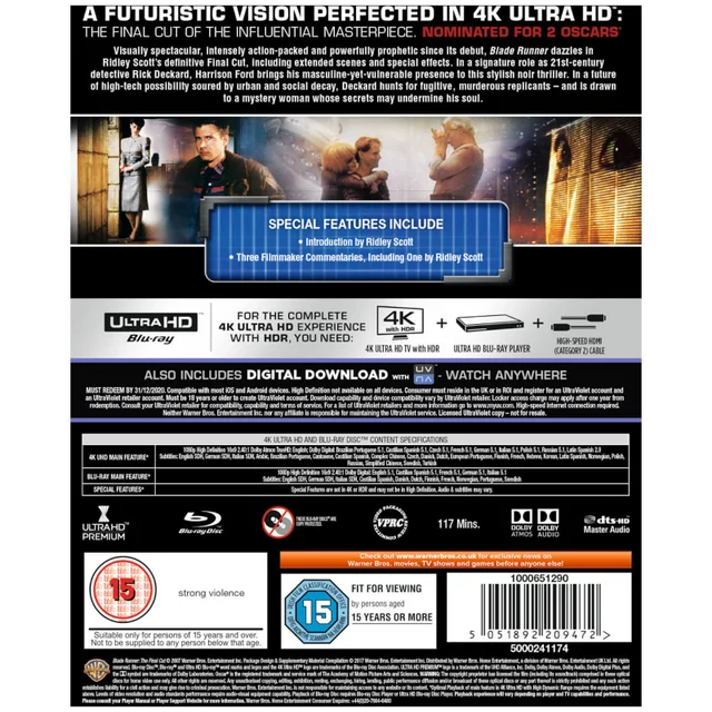 Blade Runner - 4k Ultra HD